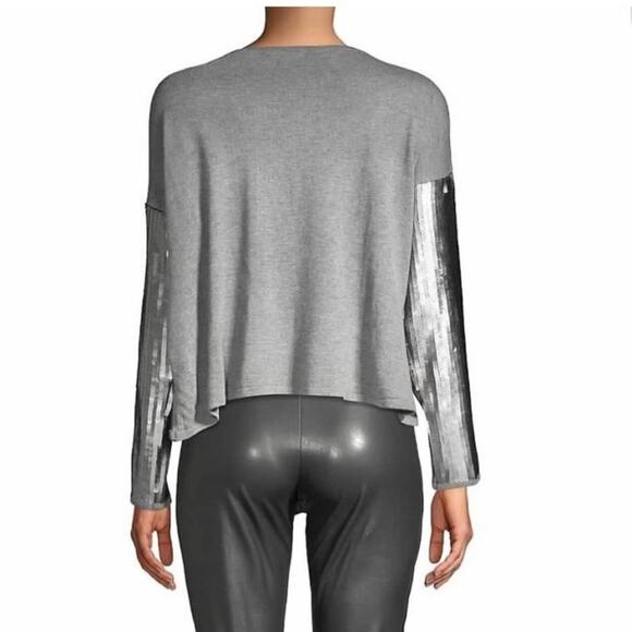 Prins Metallic Sequin Off The Shoulder Top - Picture 2 of 5